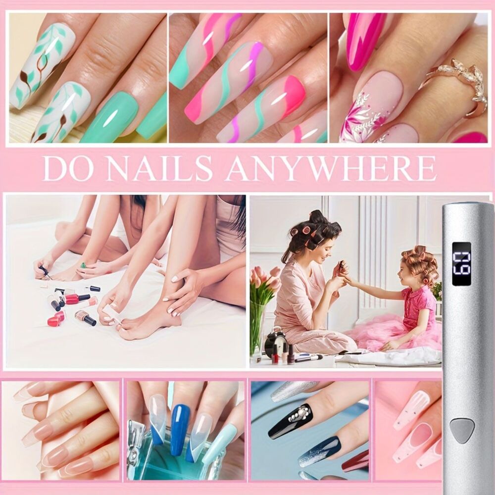 White Nail Art Strip Light | Precision Beauty Tool | Bright Focused Light | New - Picture 4 of 5